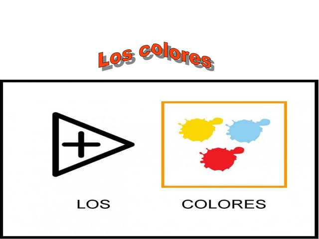 Los colores