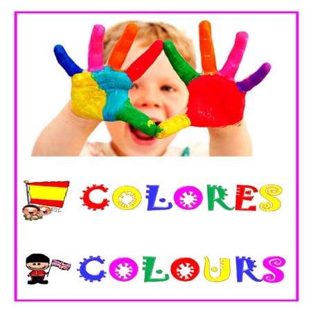 LOS COLORES EN INGLÉS Y ESPAÑOL