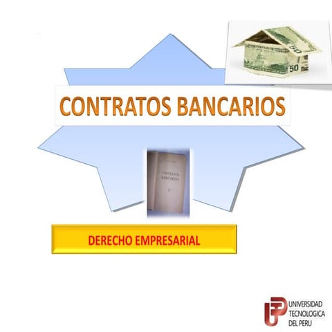 Los contratos bancarios