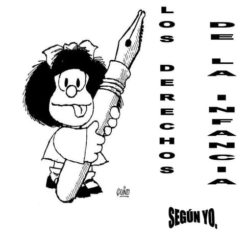 Los derechos de la infancia según mafalda