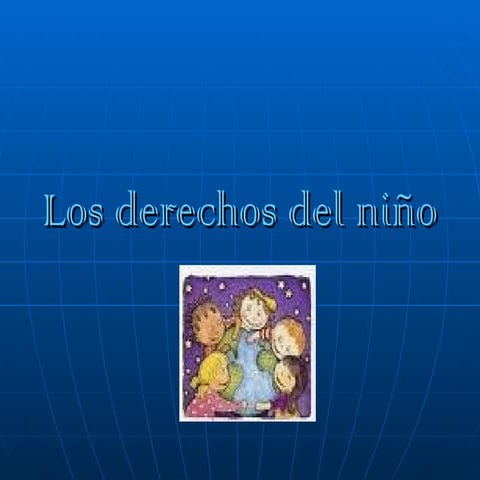 Los derechos del niño