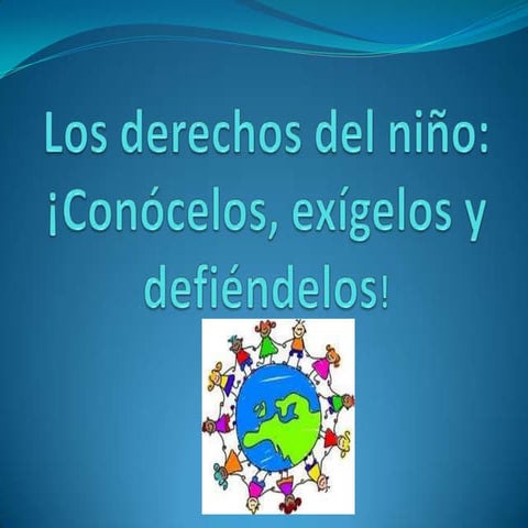 Los derechos de los niños