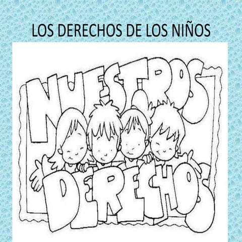 Los derechos de los niños