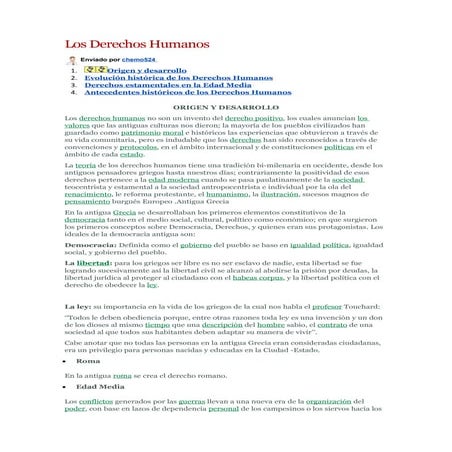 Historia de los derechos humanos de guatemala | PDF