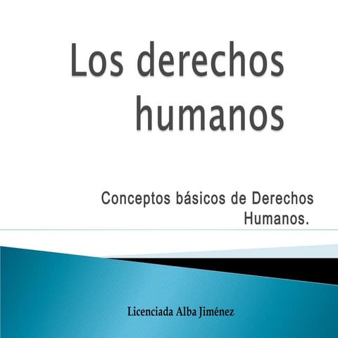 Los derechos humanos