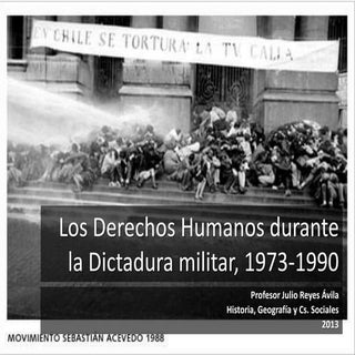 Los derechos humanos durante la dic...