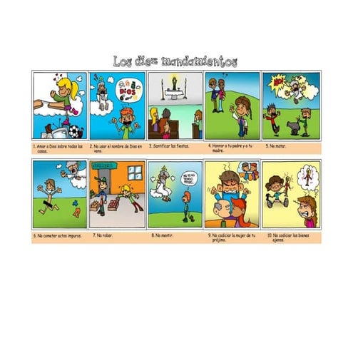 Los diez mandamientos