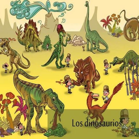 Los dinosaurios para Educación Infantil