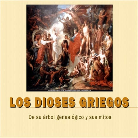 Los dioses griegos