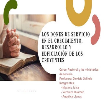 LOS DONES DE SERVICIO GRUPO 3.pptx