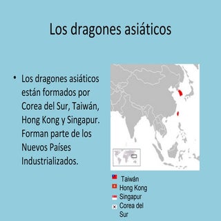 Los dragones asiáticos
