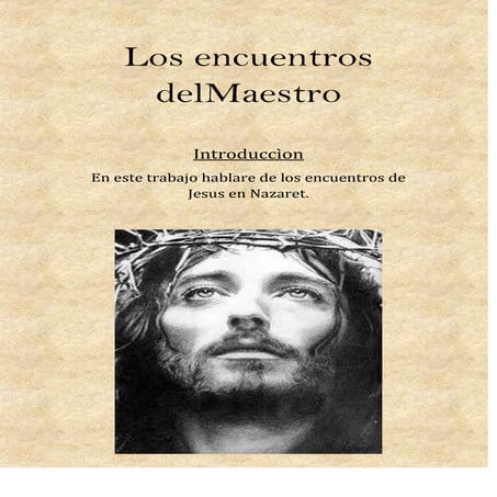 Los encuentros del maestro
