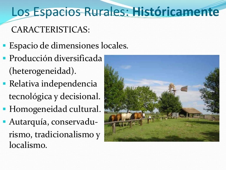 Los espacios rurales power point. nogar Los espacios rurales power point. nogar