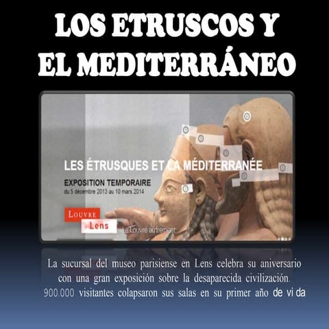 Los Etruscos, Museo Louvre Lens
