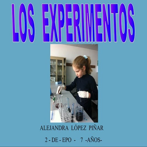 Los experimentos científicos