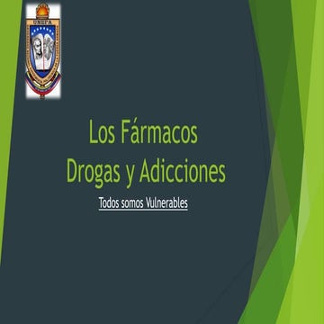Los Fármacos Drogas y Adicciones 