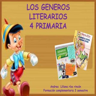 Los generos literarios