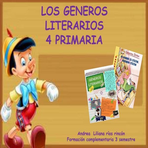Los generos literarios