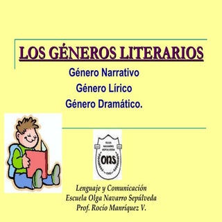 Los Generos Literarios Nb4 Introduc...