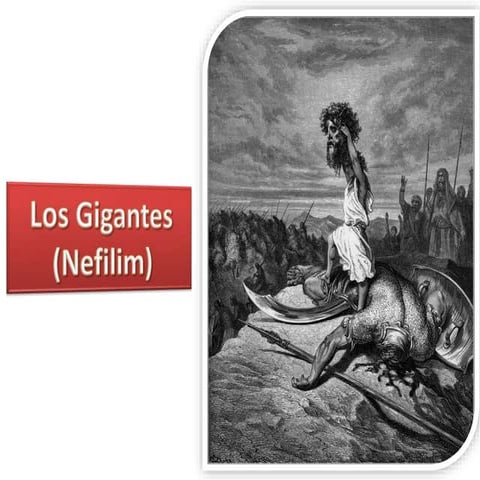 Presentation de los gigantes del génesis | PPTX