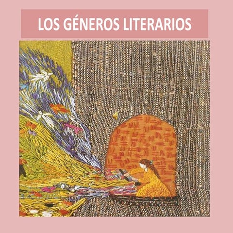 Los géneros literarios.