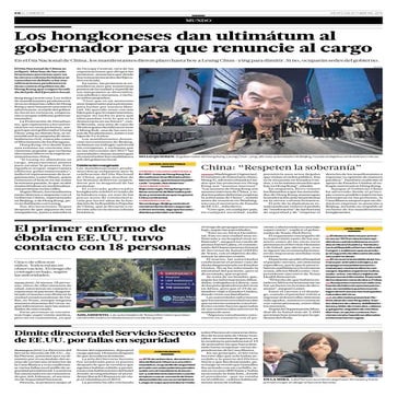 Los hongkoneses dan ultimátum al gobernador para que renuncie al cargo