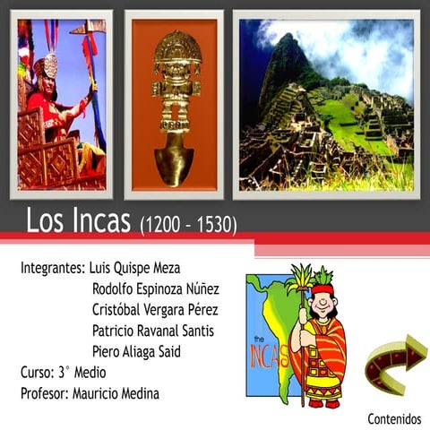 Aportes de la cultura inca