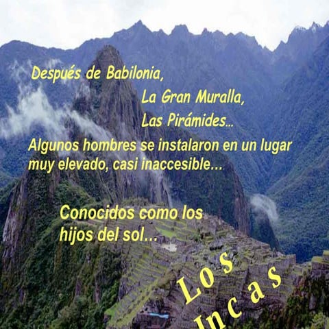 Machu Picchu (Vieja Montaña)