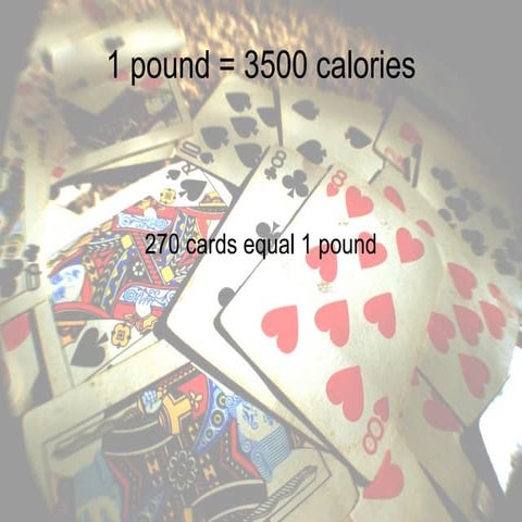 Losing a pound