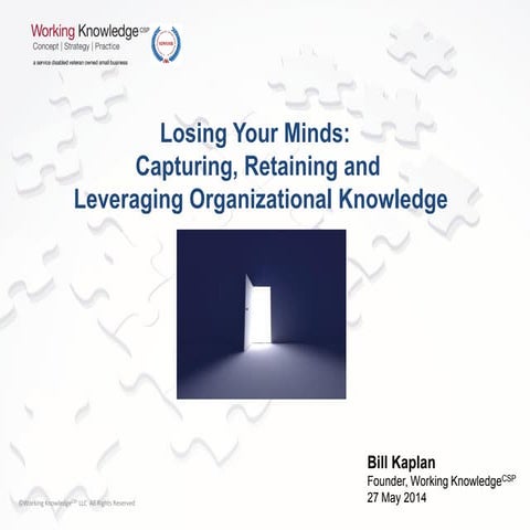 Losing your minds - Bill Kaplan