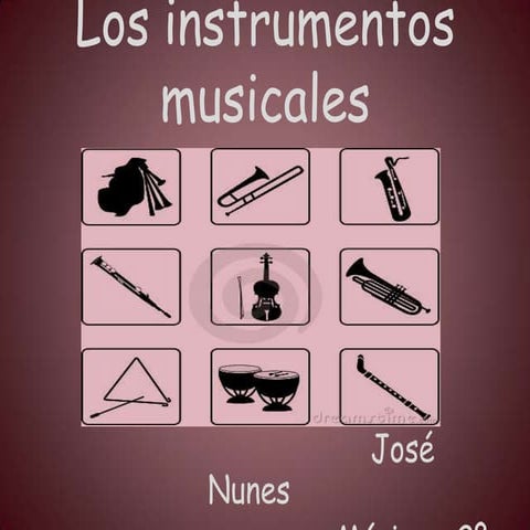 Los instrumentos musicales (curso)