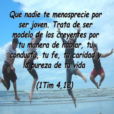 Los jovenes desde aparecida