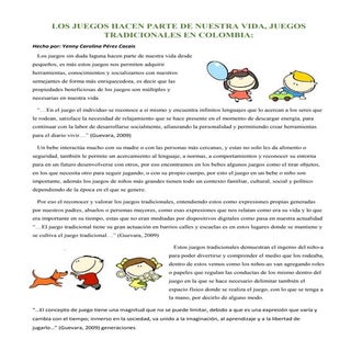 Los juegos hacen parte de la vida