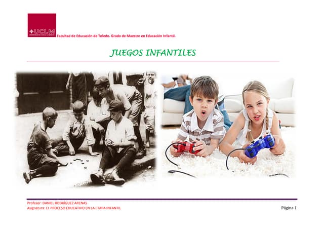 Los juegos infantiles