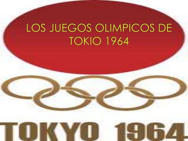 趣味 1964, XVIII Juegos , Tokio 1964 趣味 1964, XVIII Juegos , Tokio 1964 趣味 1964, XVIII Juegos