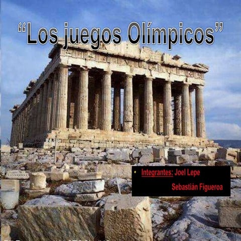 Los juegos olímpicos
