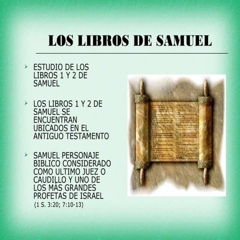 Los libros de samuel actualizado