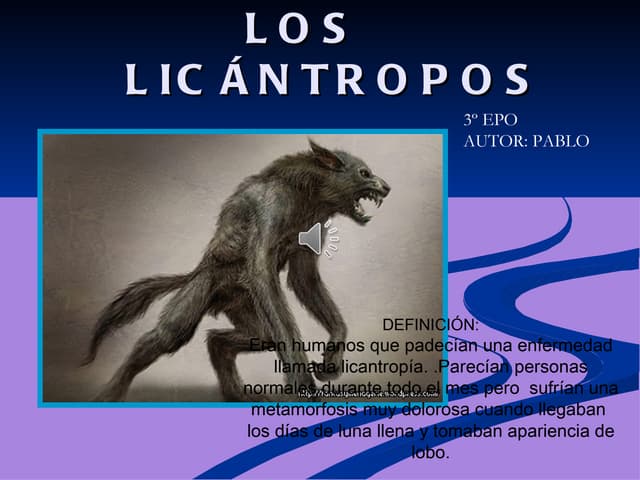 Simbolos De Licantropia Los Licantropos | PPT
