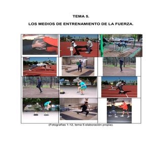 Los medioos de entrenamiento de la ...