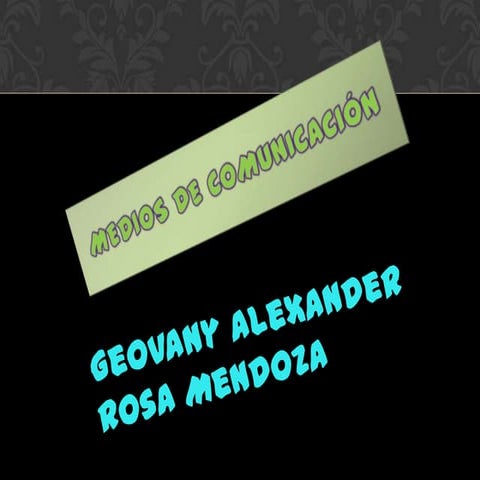 Los medios de comunicacion