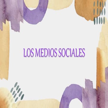 Los medios sociales