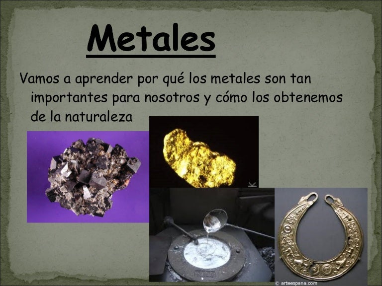 El origen de los metales preciosos, Historia y evolución de los metales