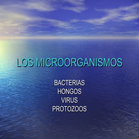 Los microorganismos 