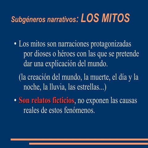Los mitos