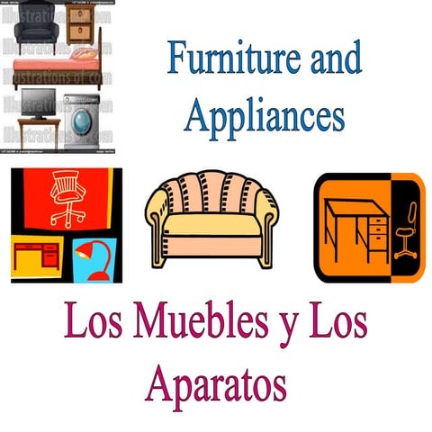 Los muebles/Furniture