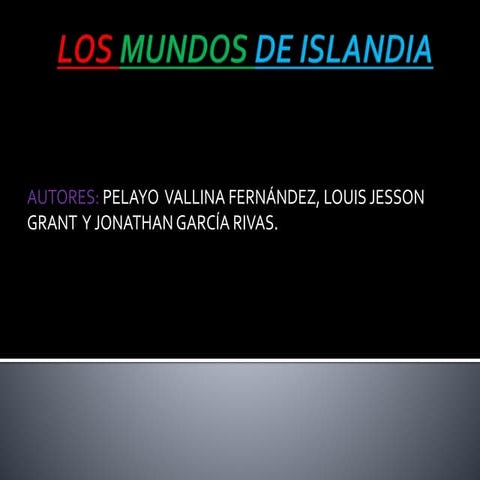 Los mundos de islandia