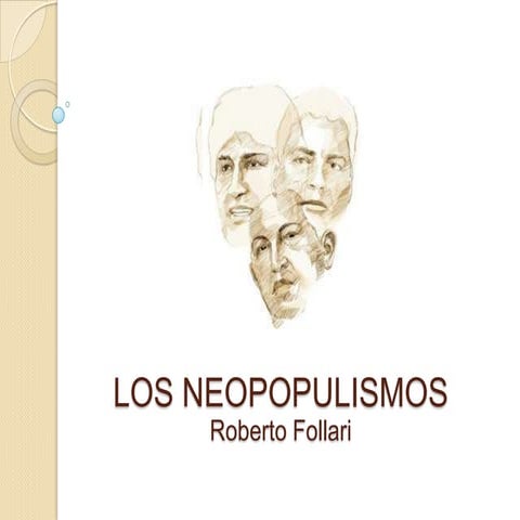 Los neopopulismos | PPTX