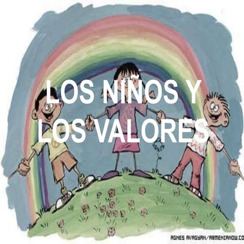 Los niños y los valores exposicion