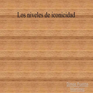 Los niveles de iconicidad