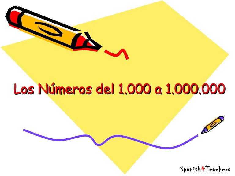 Numbers 0 - 1,000,000